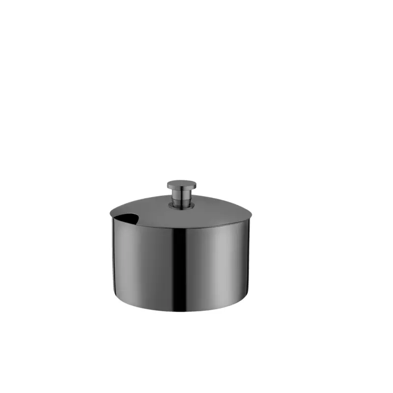 Sugar bowl with lid, PVD - PROFILE - 59.4330.8244 Product Image