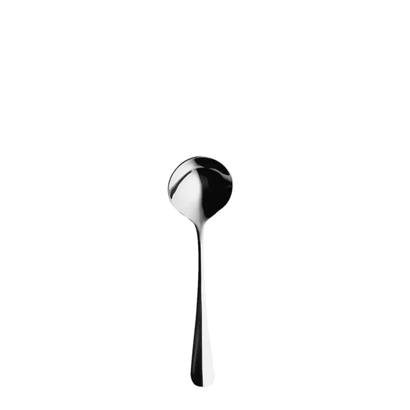 Round bowl soup spoon - BAGUETTE - 59.3218.9180 Product Image