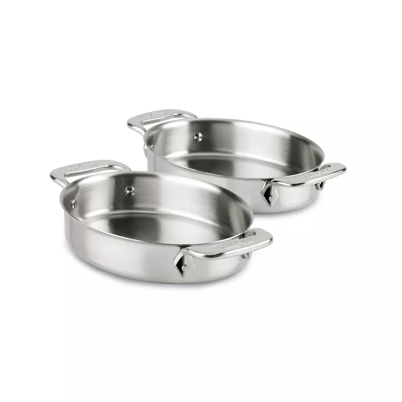 All-Clad oval pan 18 x 14 cm, 18/10, MINI (PU 2) - 57.0291.6040 Product Image