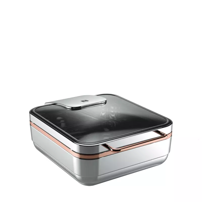 Chafing Dish GN 2/3, stainless steel/copper, INDUCTION PLUS - EXCELLENT - 57.0002.6300  Product Image