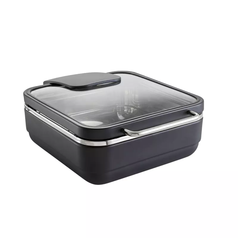 Chafing Dish GN 2/3, black/stainless steel, INDUCTION PLUS - EXCELLENT - 57.0002.9600 Product Image