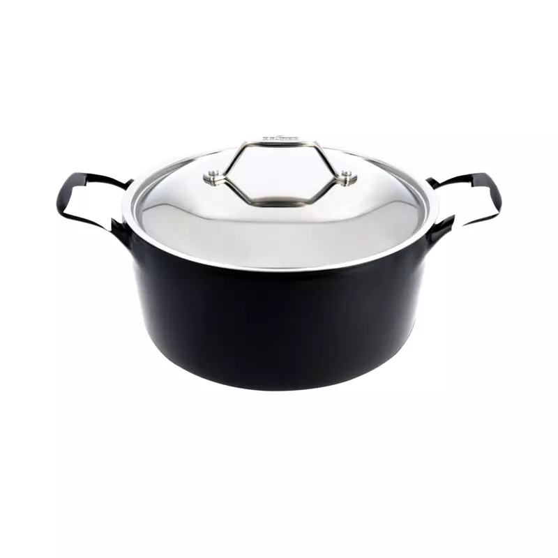 All-Clad pot high Ø 26 cm, cast iron enameled, black - 57.0289.3300 Product Image